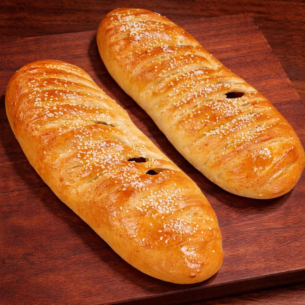 Sesame Stuffed Loaves